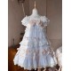 Mademoiselle Pearl Striped Maiden Blouse, JSKs and One Piece(Reservation/Full Payment Without Shipping)